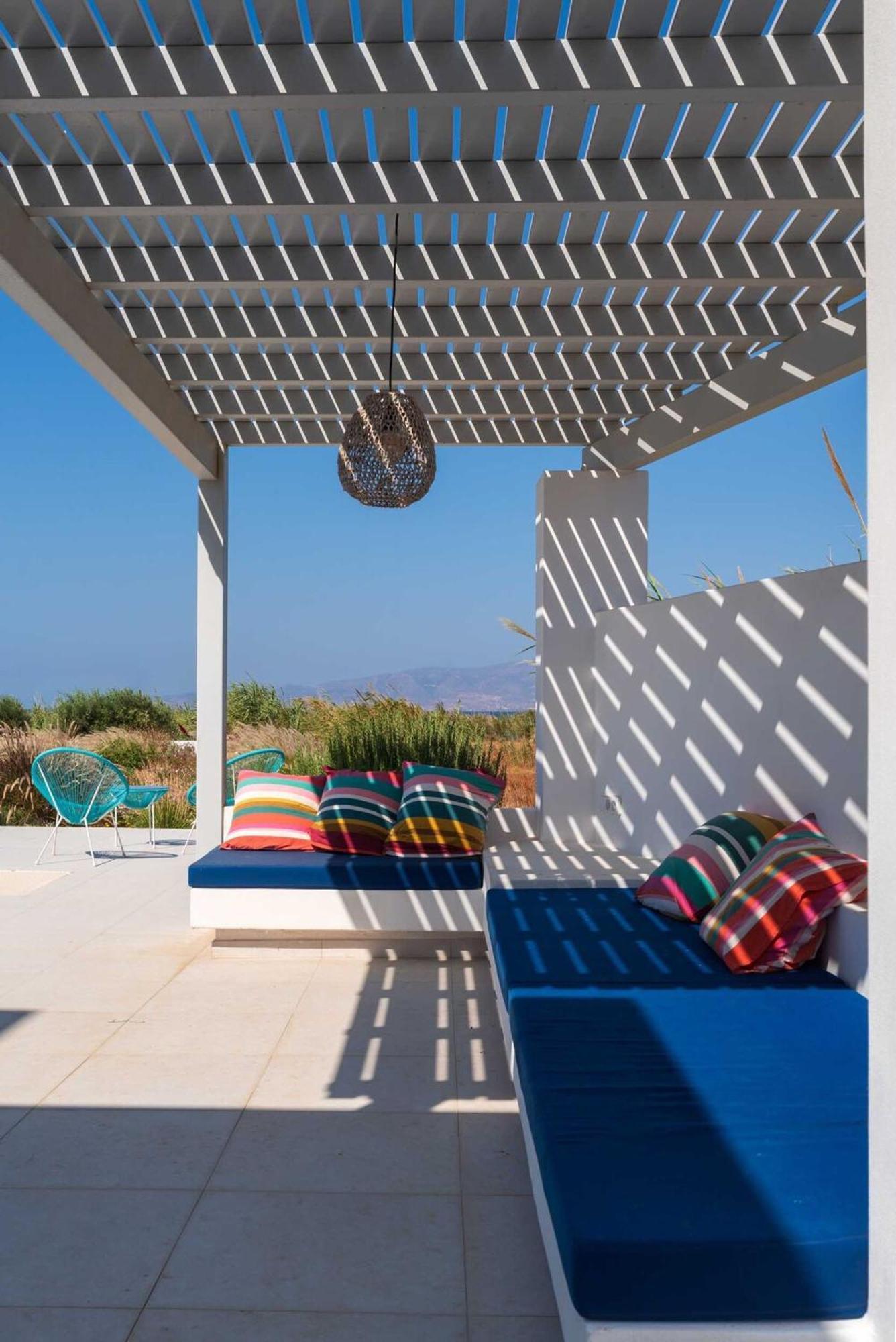 Villa Aura - Beachfront Villa With Private Pool Kastraki  Bagian luar foto